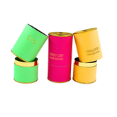 Cylinder Box with metal top & bottom